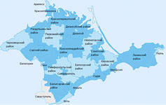 В Республике Крым не будут менять границы районов